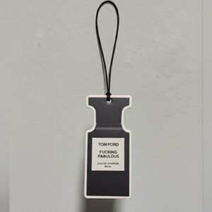 Tom Ford Black Fabulous Fragrance Scented Freshner Car Freshie New